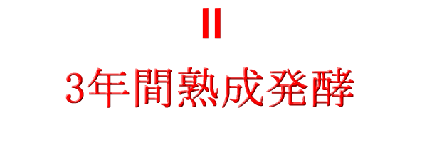 熟成発酵 熟成発酵